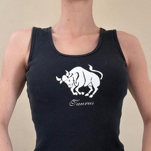 Zodiac Ribbed Tank - Picture 2 of 7